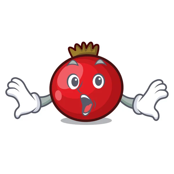 สีแดง currant mascot การ์ตูน — ภาพเวกเตอร์สต็อก