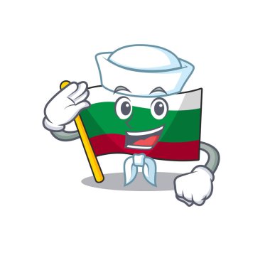 Denizci bayrağı karikatür direğine asıldı