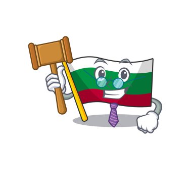 Yargıç, Bulgar 'ın maskot çekmecesinde sakladığı bayraklar.