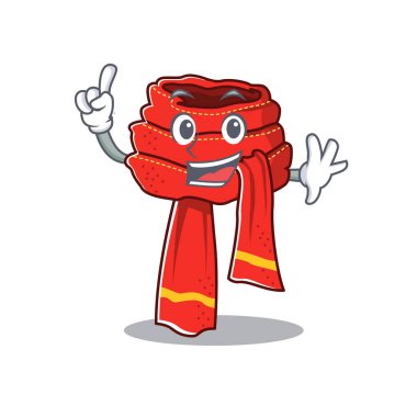 Karakter duvarında parmak atkısı asılı.