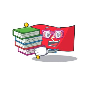 Çizgi filmiyle bayrak adası olan öğrenci.