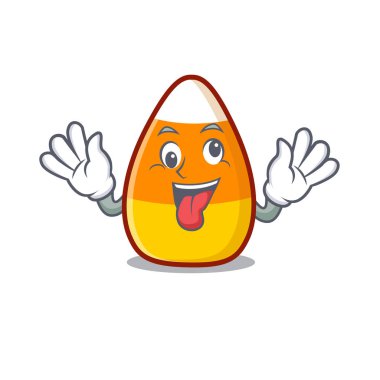 Karakter tabağına yerleştirilmiş çılgın mısır şekeri