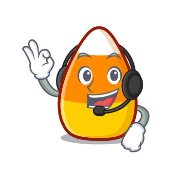 Karakter tabağına konmuş kulaklık şekeriyle