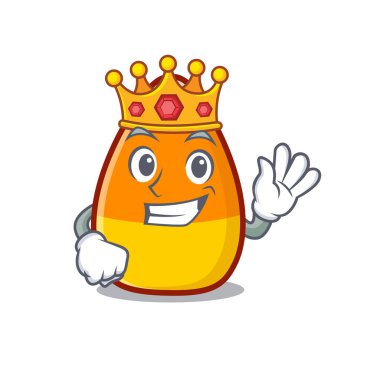 Karakter tabağına yerleştirilmiş mısır şekeri