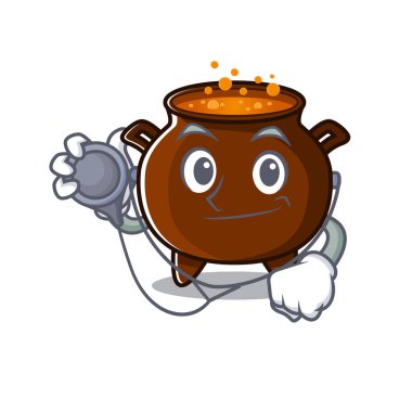 Doktor Cauldron 'la karikatürde.