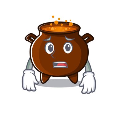 Karakter formunda bir kazan oyuncağı.