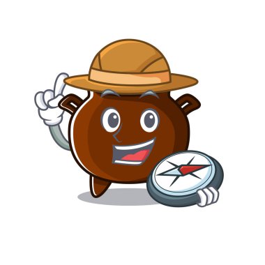 Kâşif kazan oyuncağı karakter şeklinde