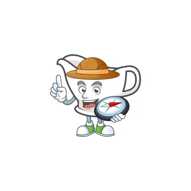 Pusula maskotu olan et suyu teknesi..