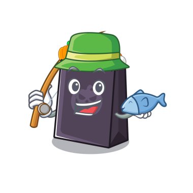 Bir karikatürde cadılar bayramı çantası.