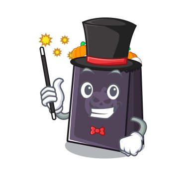 Maskot şekilli büyücü cadılar bayramı çantası