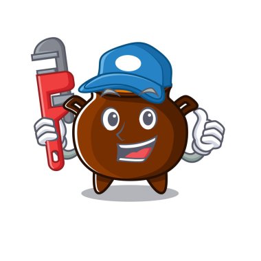 Çizgi filmdeki minyatür boru kazanı.