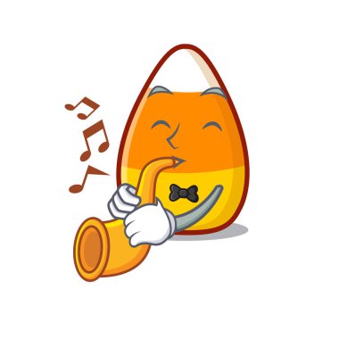 Maskot kavanozunda trompet şekerli mısır