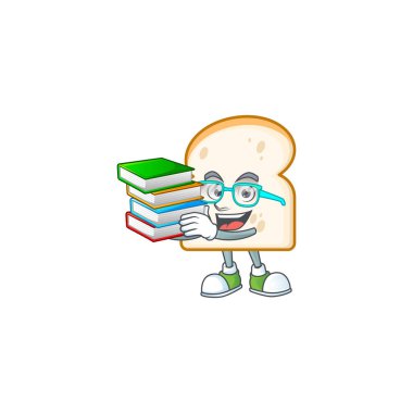 Öğrenci çizgi film için beyaz ekmek getir.