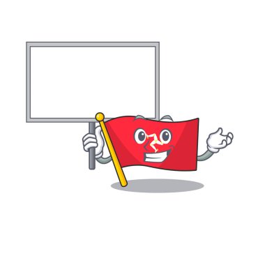 Maskotu bayrak adasına getirin.