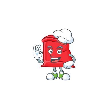 Noel Baba çantasındaki karakter şefi açık.