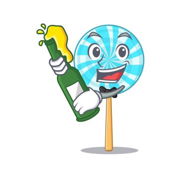 Maskotlu lolipop bira sepeti getir.