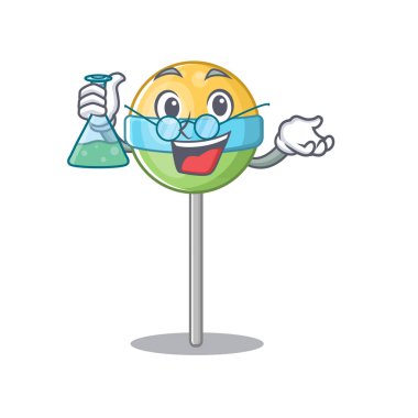 Mimar Lollipo, Profesör çizgi filmiyle izole edilmiş.