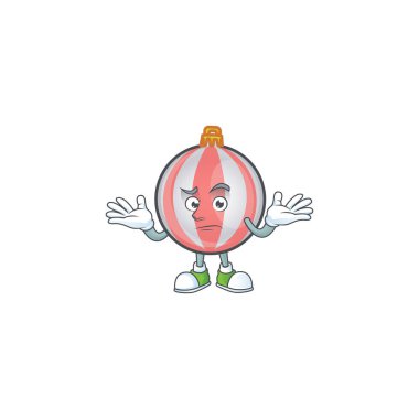 Sırıtan maskotu olan şirin bir noel balosu çizgi filmi.