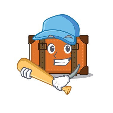 Çizgi film şekliyle beysbol oynuyorum.