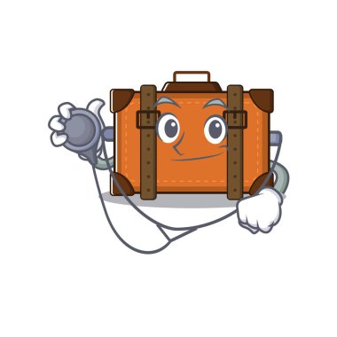 Çizgi film şekilli güzel bir bavul.