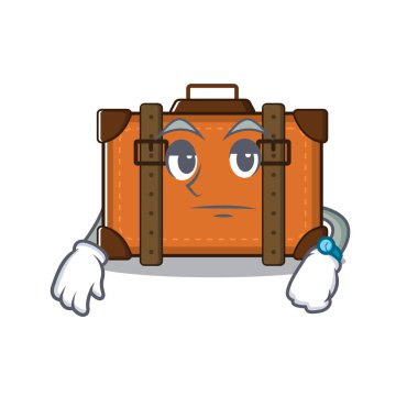 Çizgi film formunda bavul.