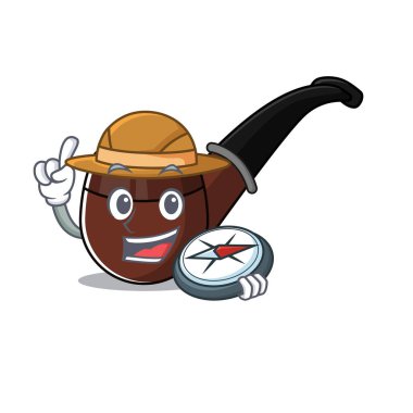 pusulada dumanlı çizgi film karakteri biçimi