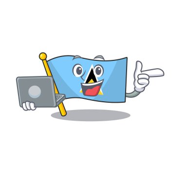 Saint Lucia dizüstü bilgisayar karakterini getirdi.