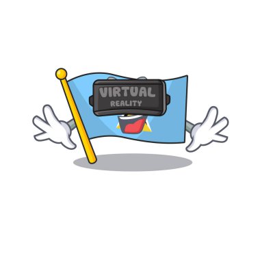 Sanal gerçeklik maskotuyla Aziz Lucia