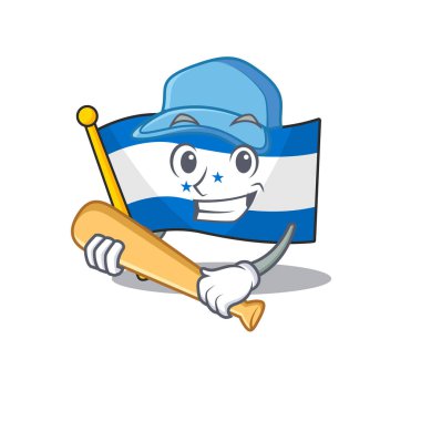 Honduras çizgi filminde beyzbol oynayan karakter.