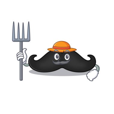 Tarz sahibi bir çiftçinin bıyıklı karakteri.