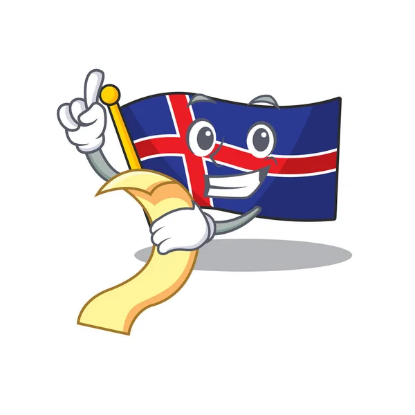 Bandiera della mascotte ghiandaia con il conto di deposito — Vettoriale Stock