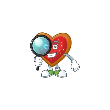 Tek göz aşığı kurabiyeler Çizgi film karakteri tarzı