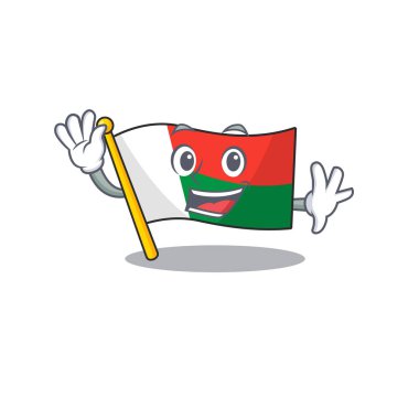 El sallayan karakterli bayrak madagaskar çizgi filmi