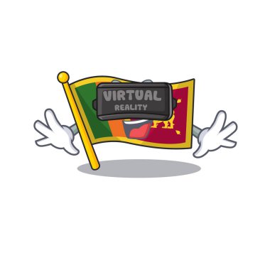 Sri Lanka çizgi filmi karakteri sanal gerçeklikte izole edilmiştir.