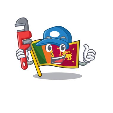 Sri Lanka karikatüründeki tesisatçı karakter.