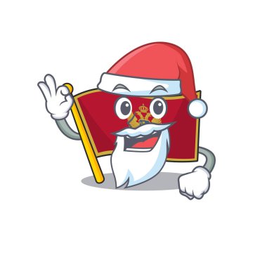 Noel Baba karakterli Mongol çizgi filmi.