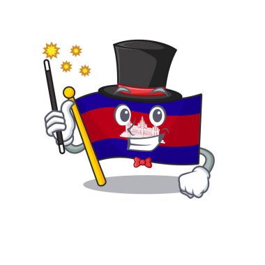 Karakter sihirbazıyla Kamboçya maskotu