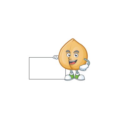 Nohut, tahtası olan sevimli çizgi film karakteri.