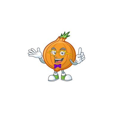 Süper Sevimli İnek arpacık soğanı karakter tasarımı