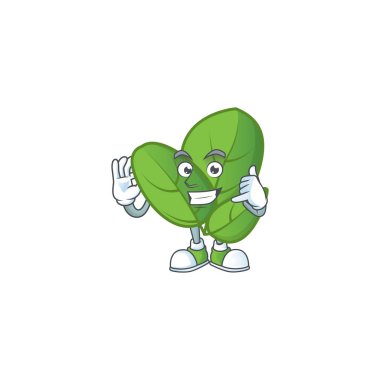 Bana havalı fesleğen çizgi film karakteri tasarımı de.