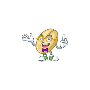 Süper Sevimli İnek. Fasulye aromalı karakter tasarımı.