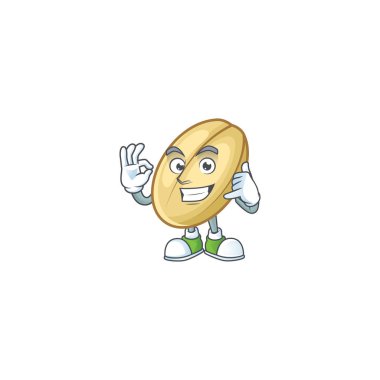 Bana havalı fasulye çizgi film karakteri tasarımı de