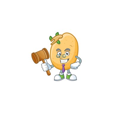 Profesyonel bir yargıç, çizgi film karakter tasarımında sunulan patates yumrusunu filizlendirdi.