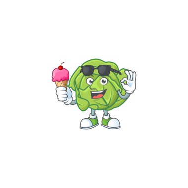 Dondurmalı tatlı lahana çizgi film karakteri.