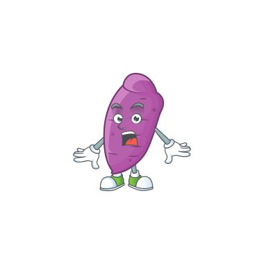 Karikatür maskot tasarımında sürpriz okinawa sapma hareketi