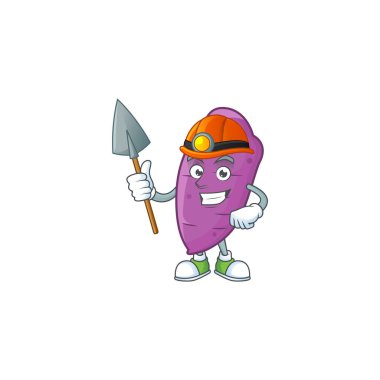 Cool Miner okinawa sapma çizgi film karakteri tasarım stili