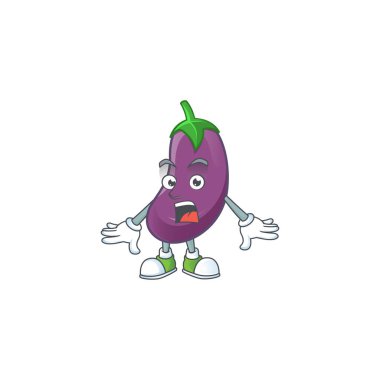 Maskot tasarımında sürpriz patlıcan jesti.