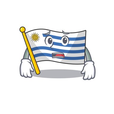 Korkan karakterli bayrak uruguay çizgi filmi