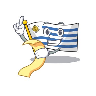 Flag uruguay çizgi filmi.