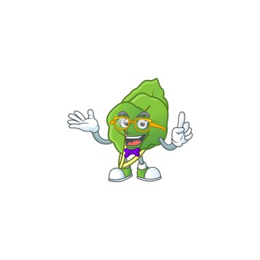 Süper Sevimli İnek lahanası Çizgi film karakteri tasarımı